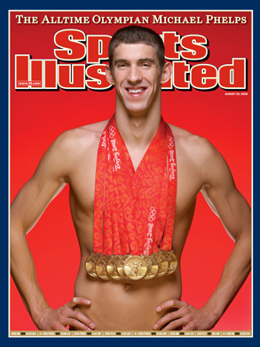Michael Phelps Sports Illustrated cover Michael Phelps Sports Illustrated cover